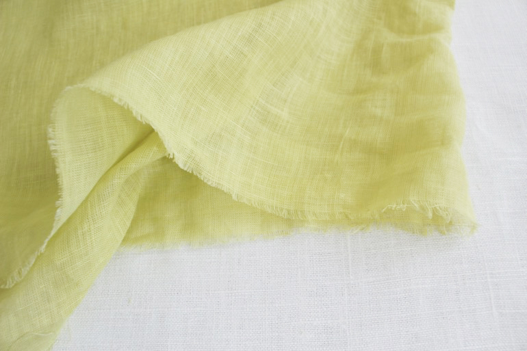 LINNET Natural dye Linen ナチュラル・ダイ・リネン 